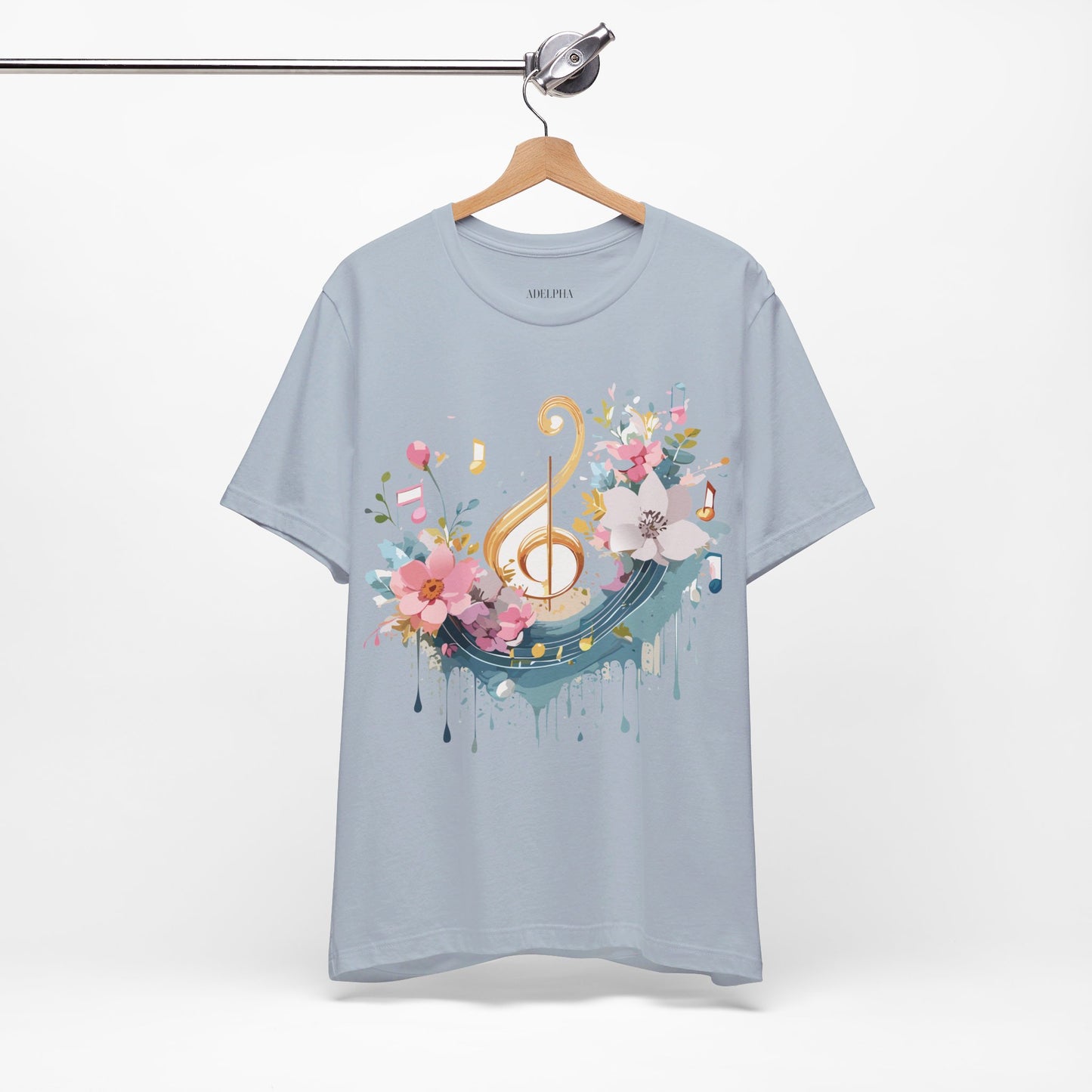 T-shirt en coton naturel - Collection Musique