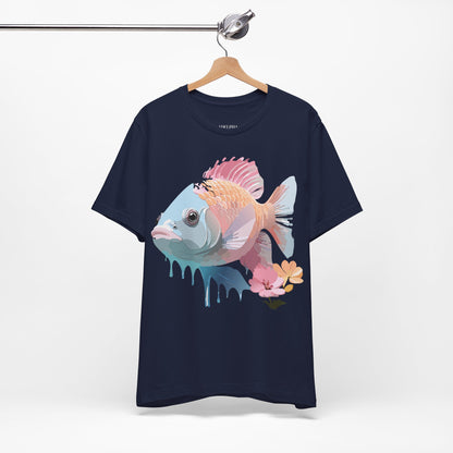 Shirt with Animals | Fish Printify