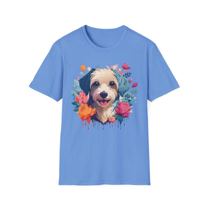 Dog Shirt Unisex Animal Tee Made From 100 Percent Ring Spun Cotton