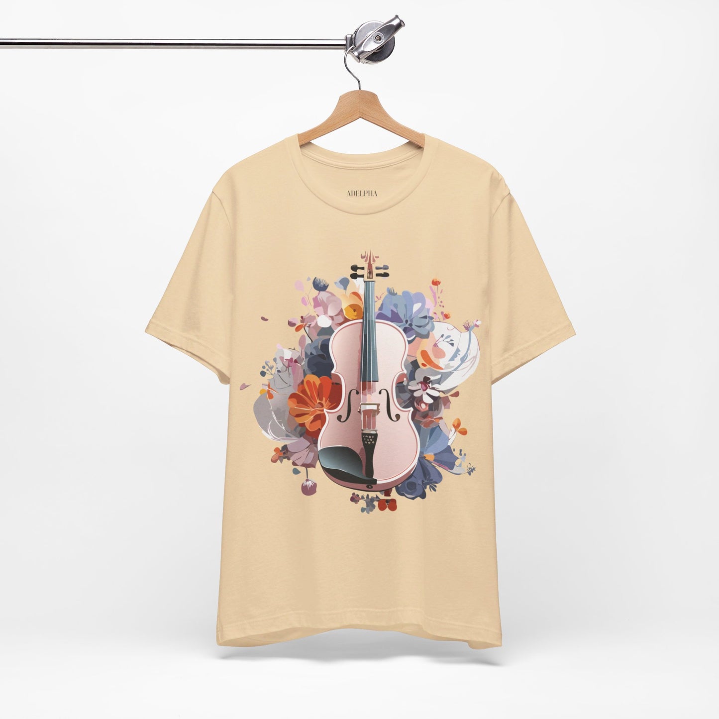 T-shirt en coton naturel - Collection Musique