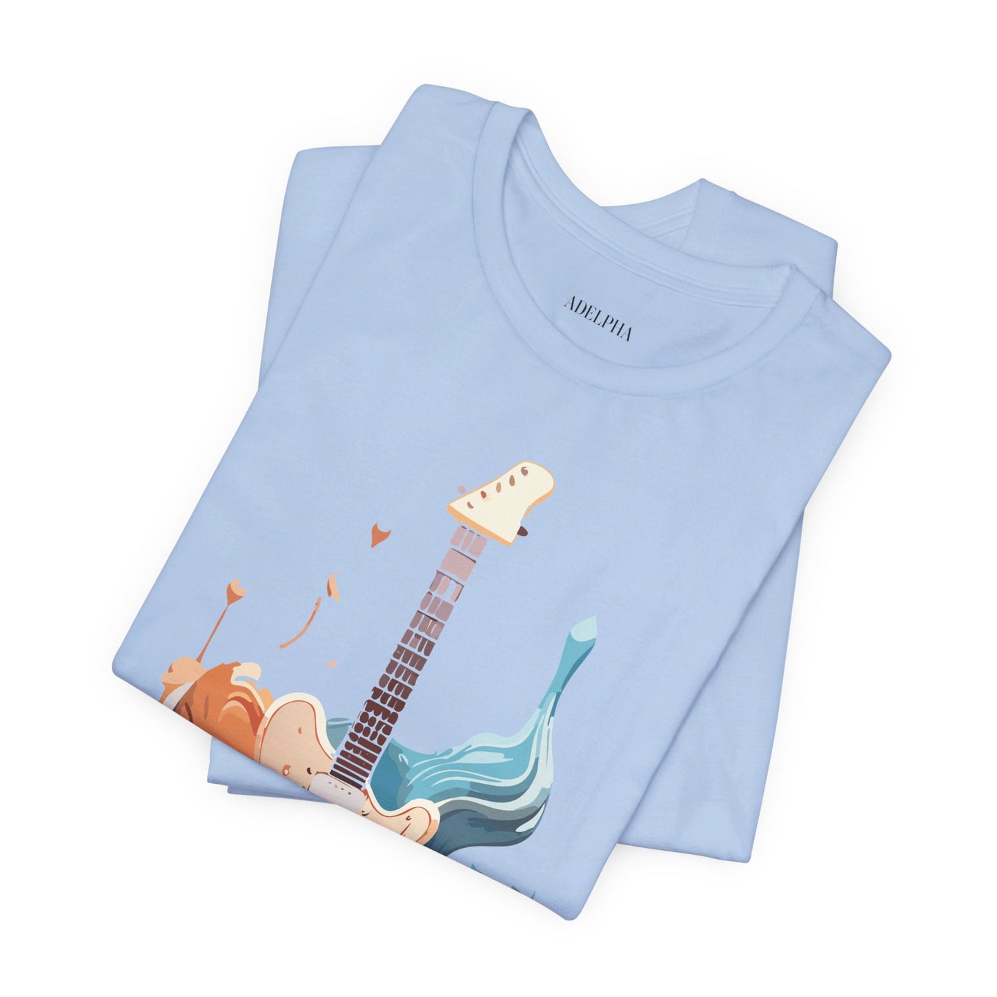 T-shirt en coton naturel - Collection Musique