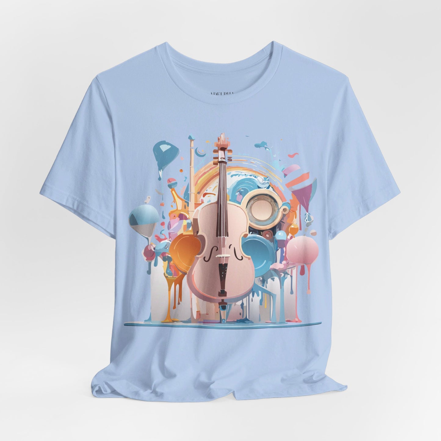 Natural Cotton Tee Shirt - Music collection