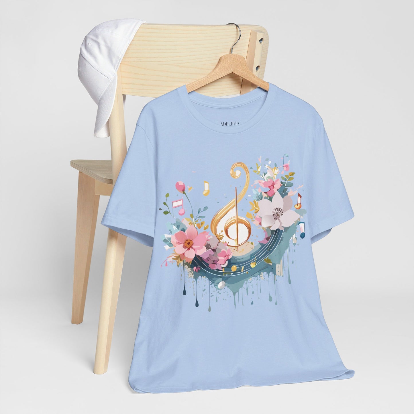 T-shirt en coton naturel - Collection Musique