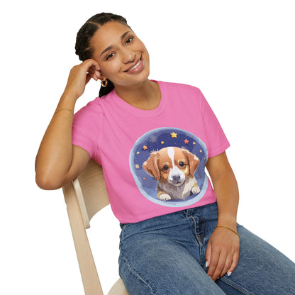 Unisex Gildan Softstyle 64000 Dog Shirt Tee Ring Spun Cotton