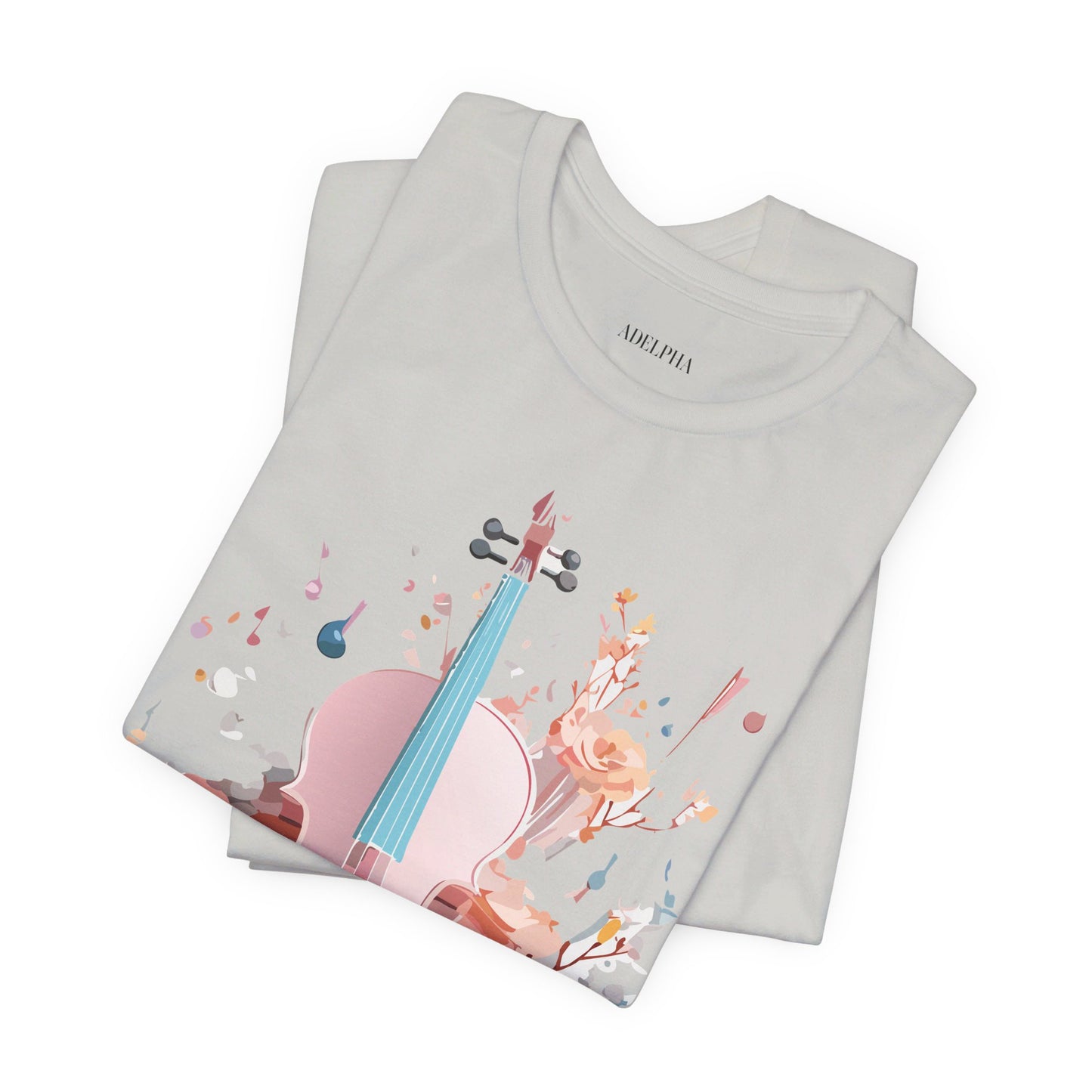 T-shirt en coton naturel - Collection Musique