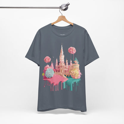 Natural Cotton Tee Shirt - Beautiful Places Collection - Vienna Printify