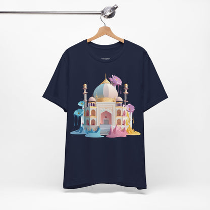 Natural Cotton Tee Shirt - Bukhara, Uzbekistan Printify