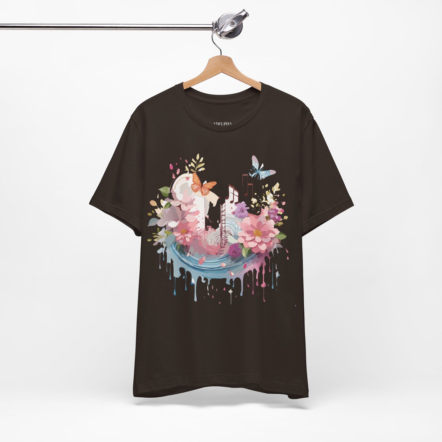 Natural Cotton Tee Shirt - Music Collection