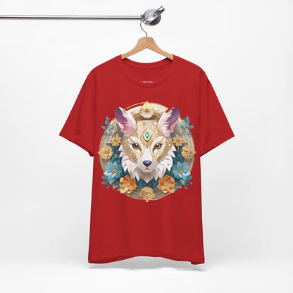 Natural Cotton Tee Shirt - Medallion Collection Printify
