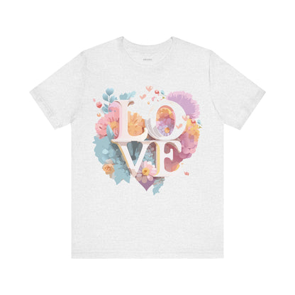 Natural Cotton Tee Shirt - Love story Collection Printify
