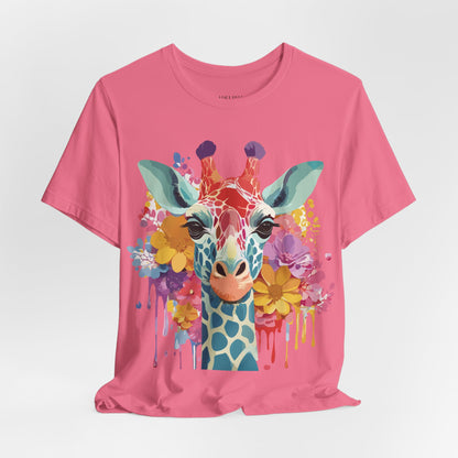 Shirt with Animals | Giraffe Printify