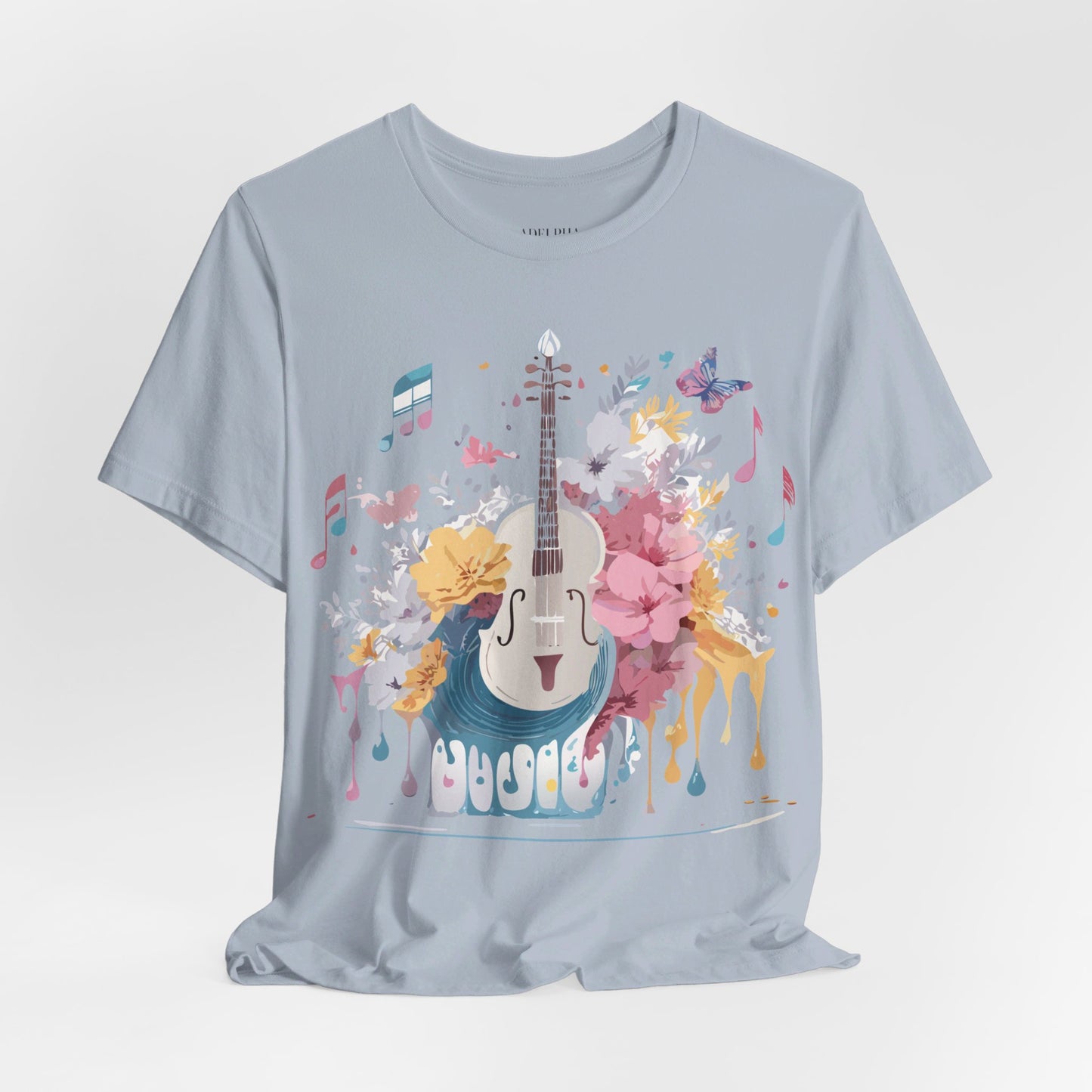 Natural Cotton Tee Shirt - Music collection