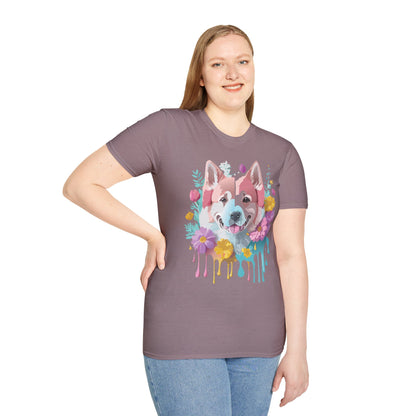Dog Shirt Unisex Tee Softstyle Cotton Comfort for Animal Lovers