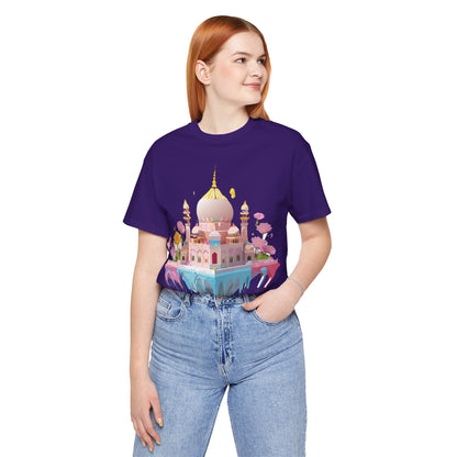 Natural Cotton Tee Shirt - Bukhara, Uzbekistan Printify