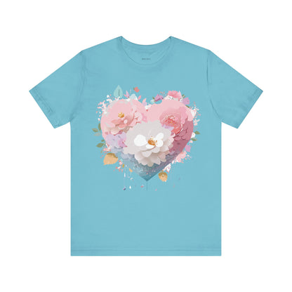 Natural Cotton Tee Shirt - Love story Collection Printify