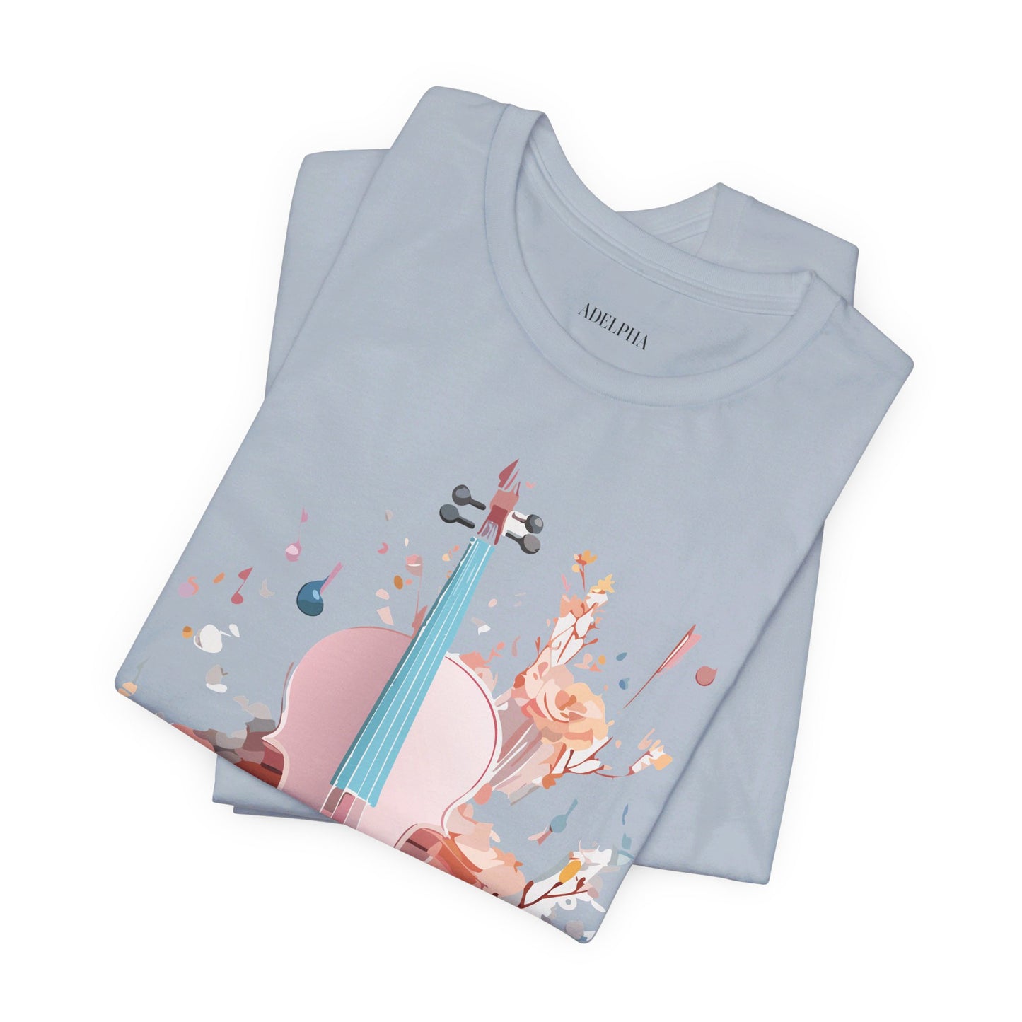 T-shirt en coton naturel - Collection Musique