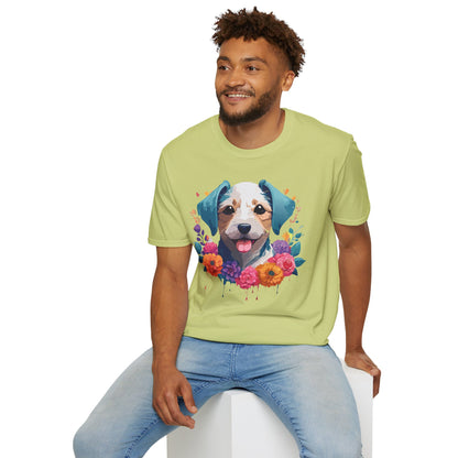 Dog Shirt Unisex Animal Tee Softstyle 64000 Gildan RingSpun Cotton