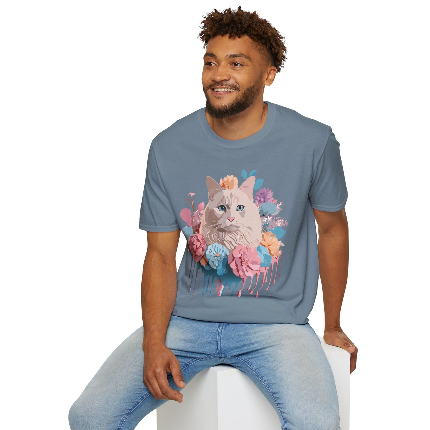 Cat Shirt, Shirt with Cat, Cats Tee, Kitten Tee