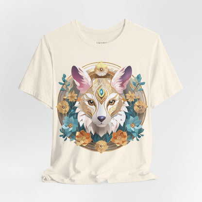 Natural Cotton Tee Shirt - Medallion Collection Printify