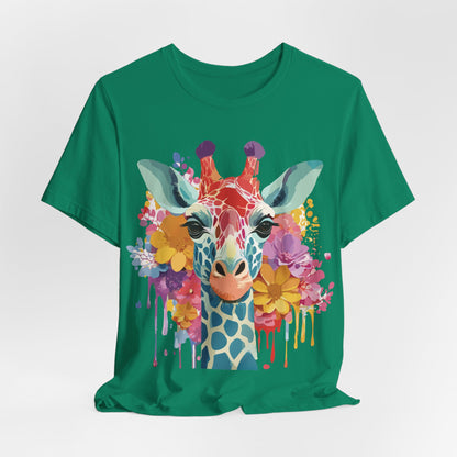 Shirt with Animals | Giraffe Printify
