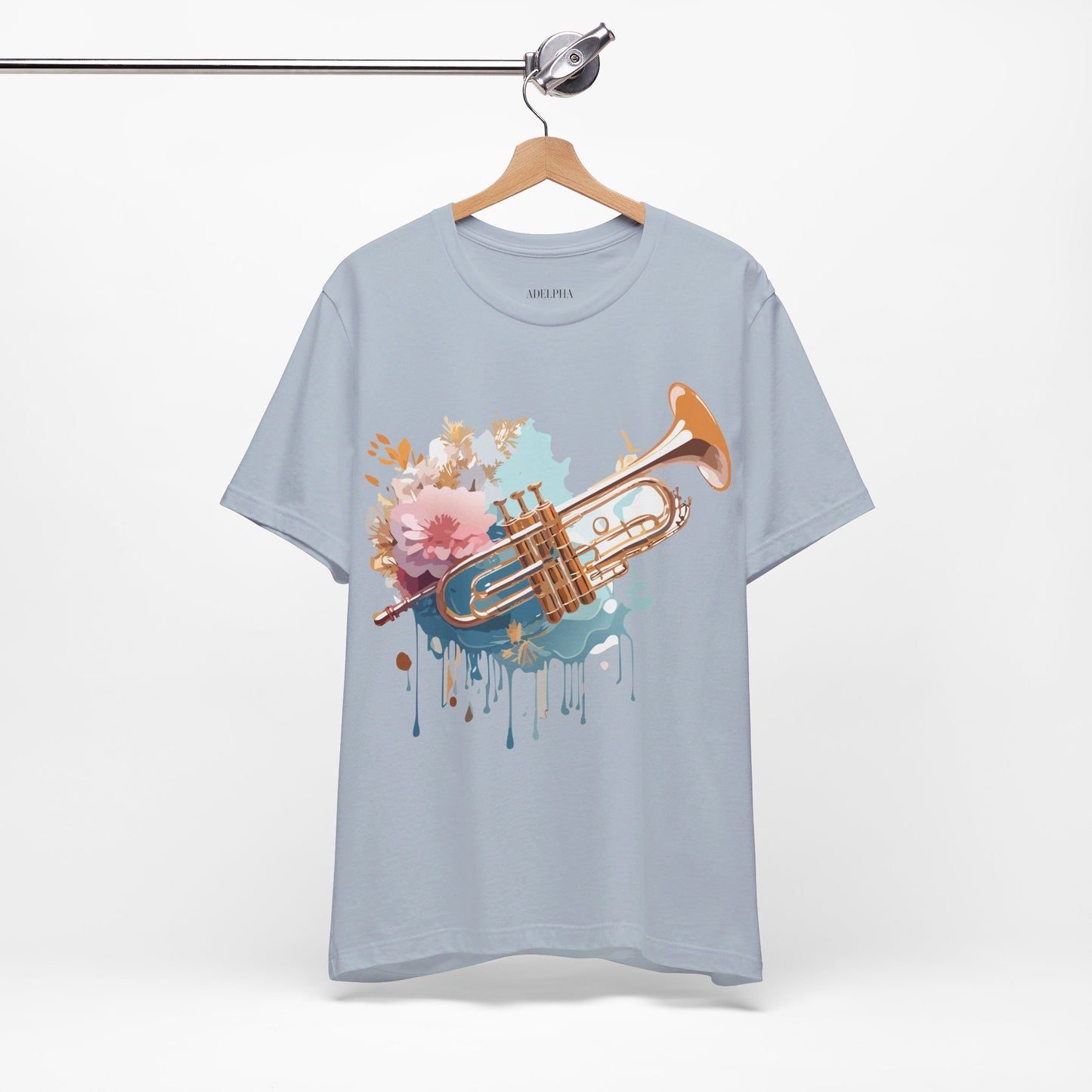 T-Shirt aus natürlicher Baumwolle – Musikkollektion