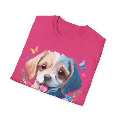Dog Shirt Unisex Softstyle Tee Gildan 64000 100 Percent Ring Spun Cotton