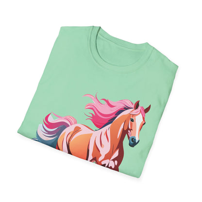 Horse Shirt Gildan Softstyle Tee Unisex 100 Percent Ring Spun Cotton