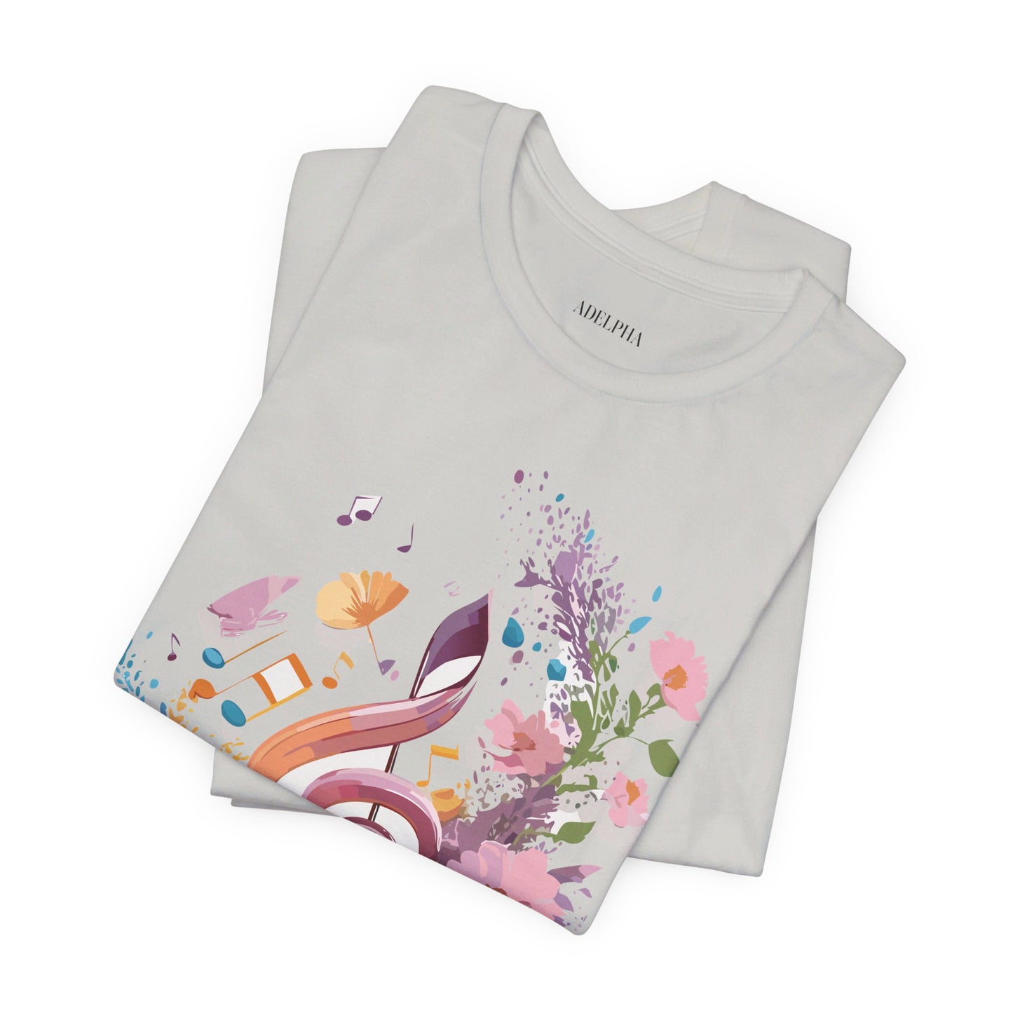 T-shirt en coton naturel - Collection Musique