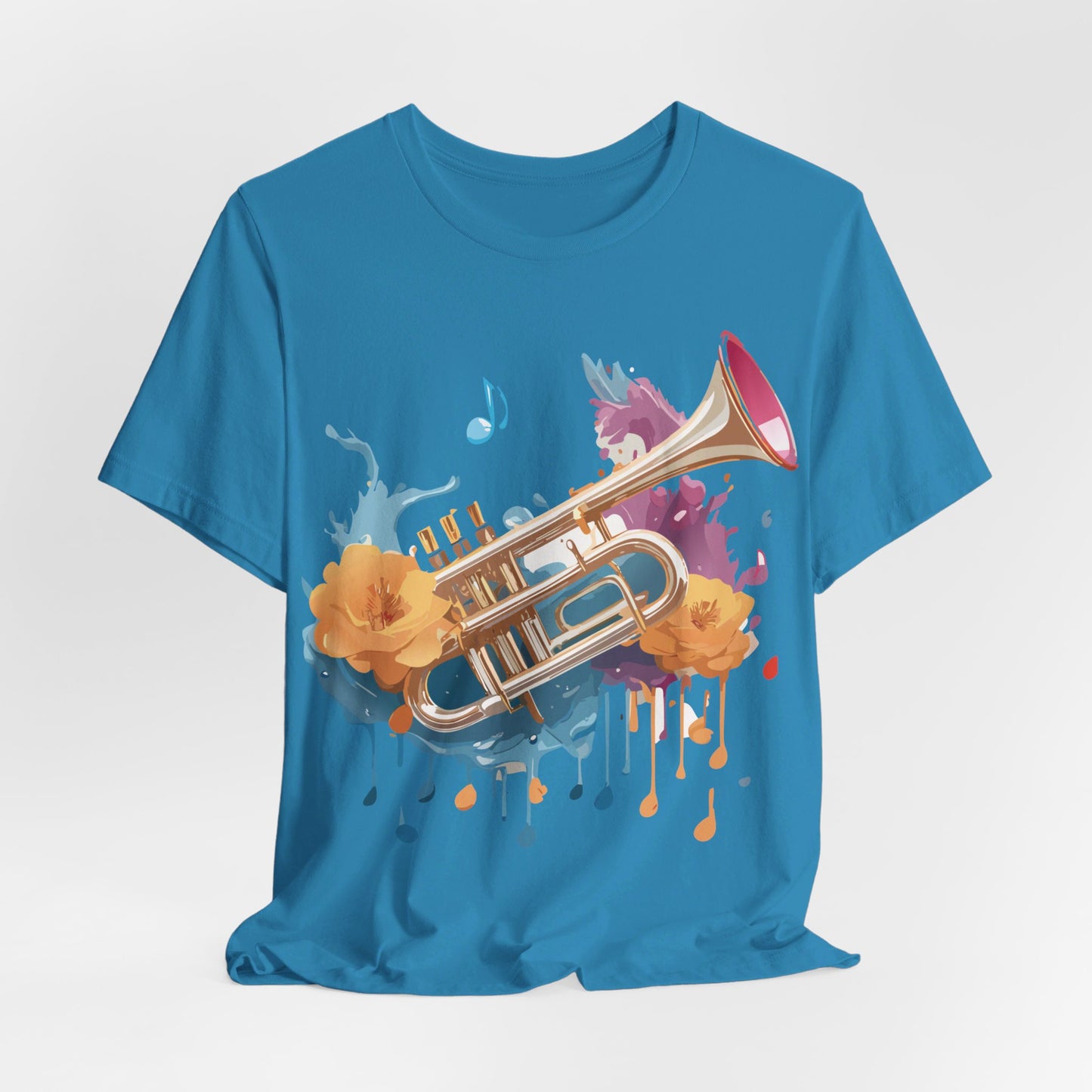 Natural Cotton Tee Shirt - Music Collection