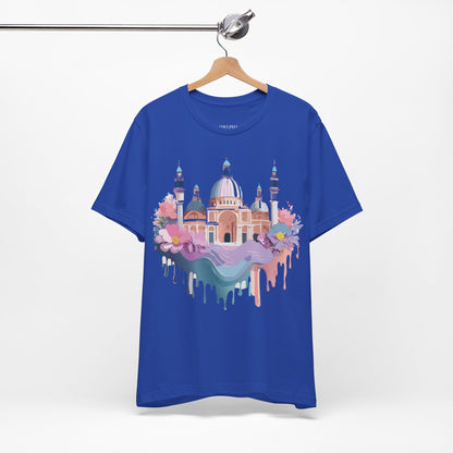 Natural Cotton Tee Shirt - Beautiful Places Collection - Venice Printify