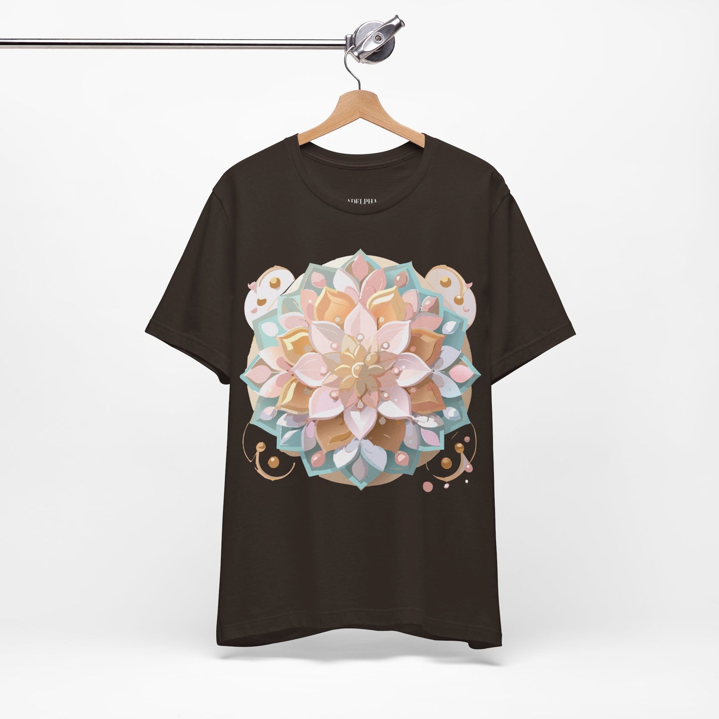 T-Shirt aus natürlicher Baumwolle – Medallion-Kollektion