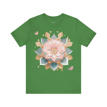 Natural Cotton Tee Shirt - Medallion Collection Printify