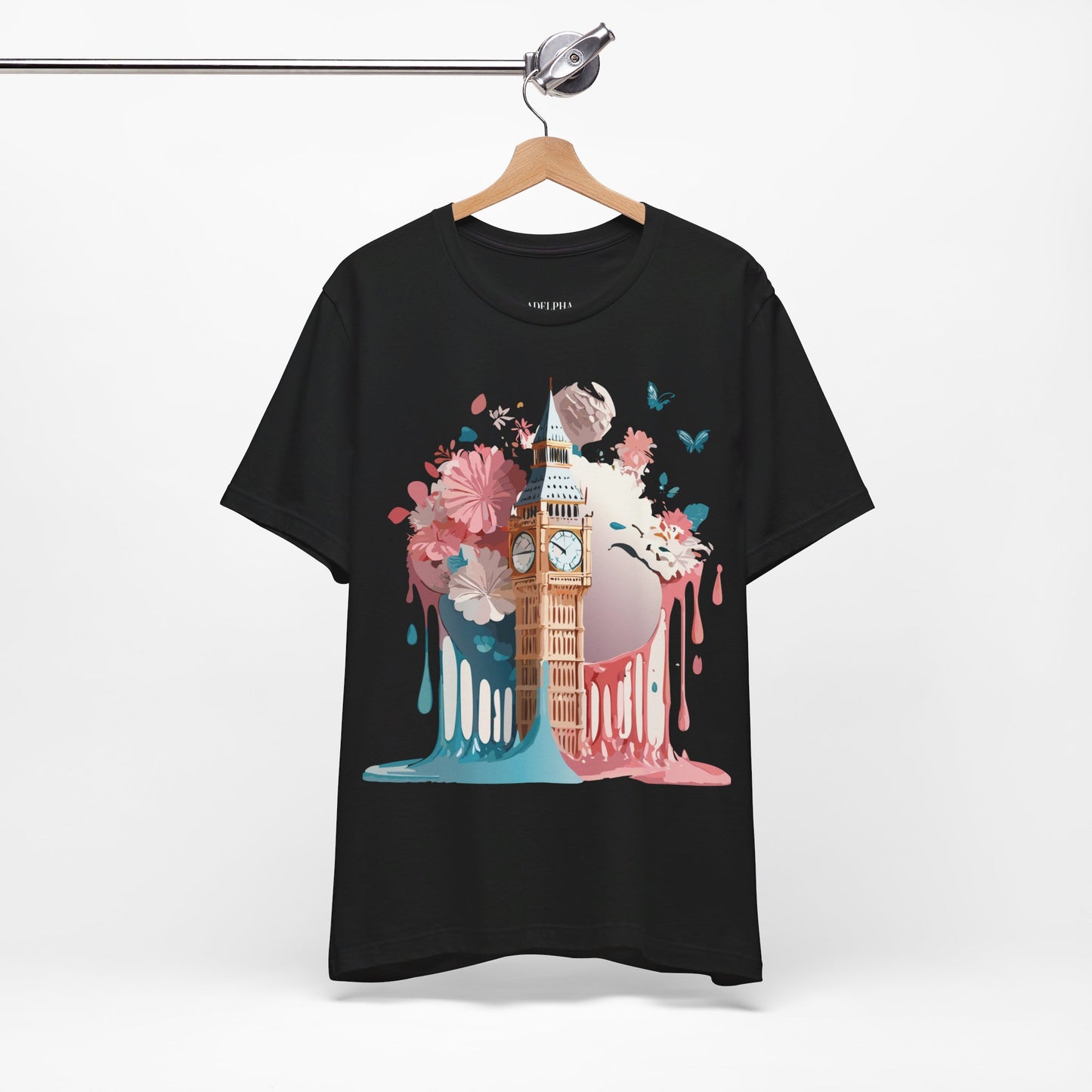 Natural Cotton Tee Shirt - Beautiful Places Collection - London