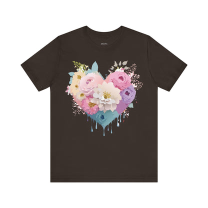 Natural Cotton Tee Shirt - Love Story Collection Printify