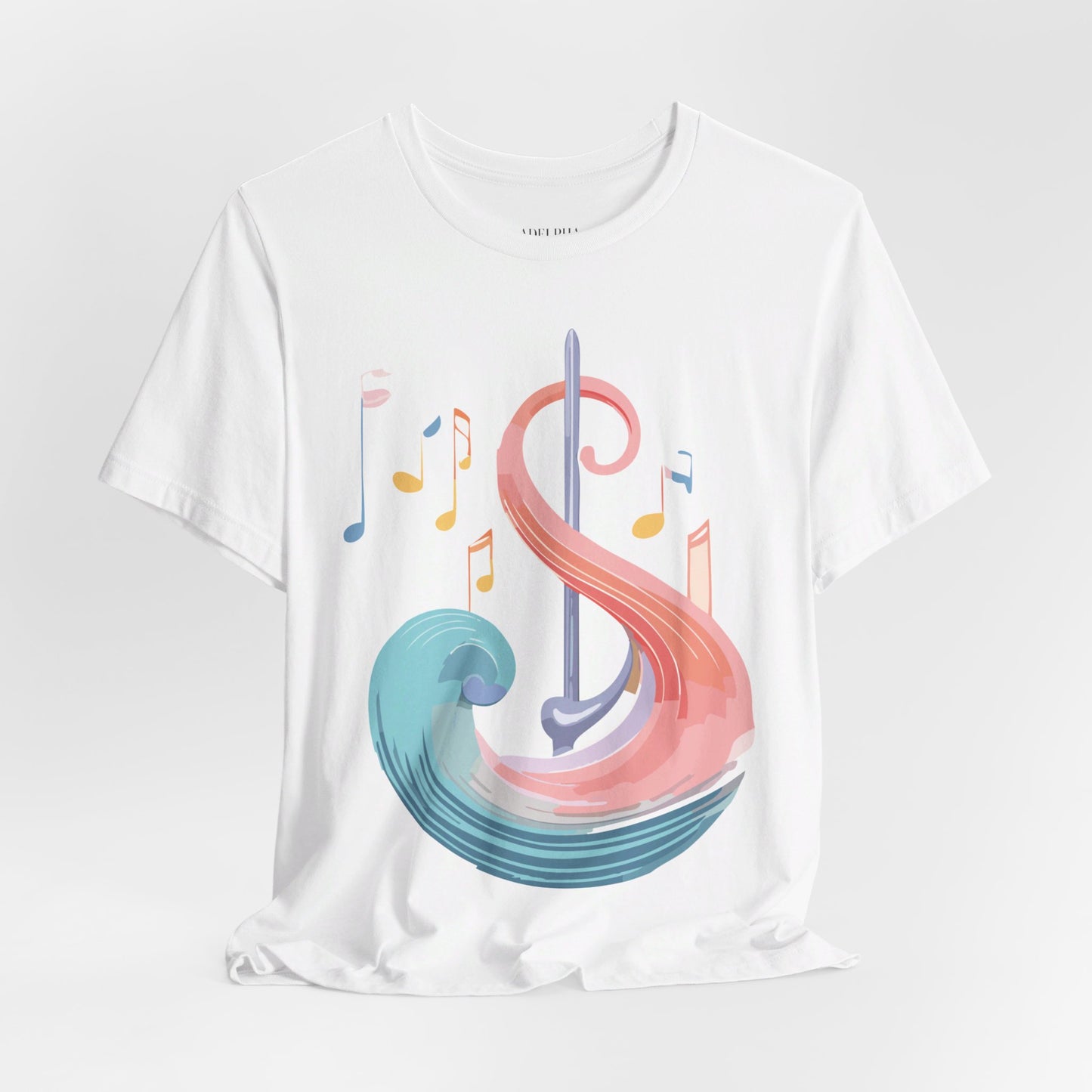 T-shirt en coton naturel - Collection Musique