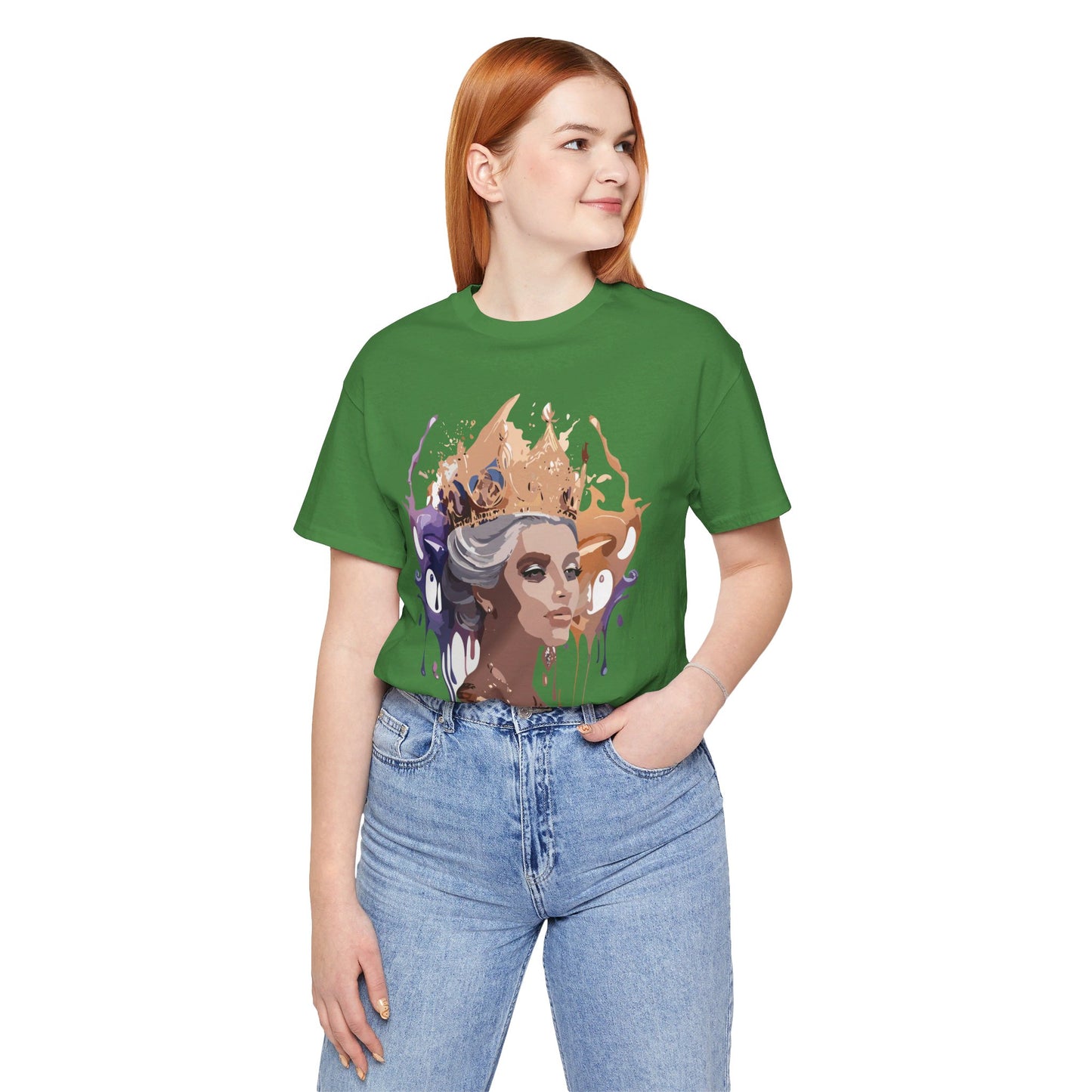 Natural Cotton Tee Shirt - Queen Collection