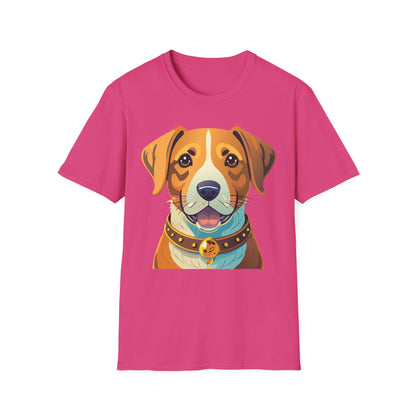 Dog Shirt Unisex Animal Tee Gildan Softstyle 64000 Cotton Tee