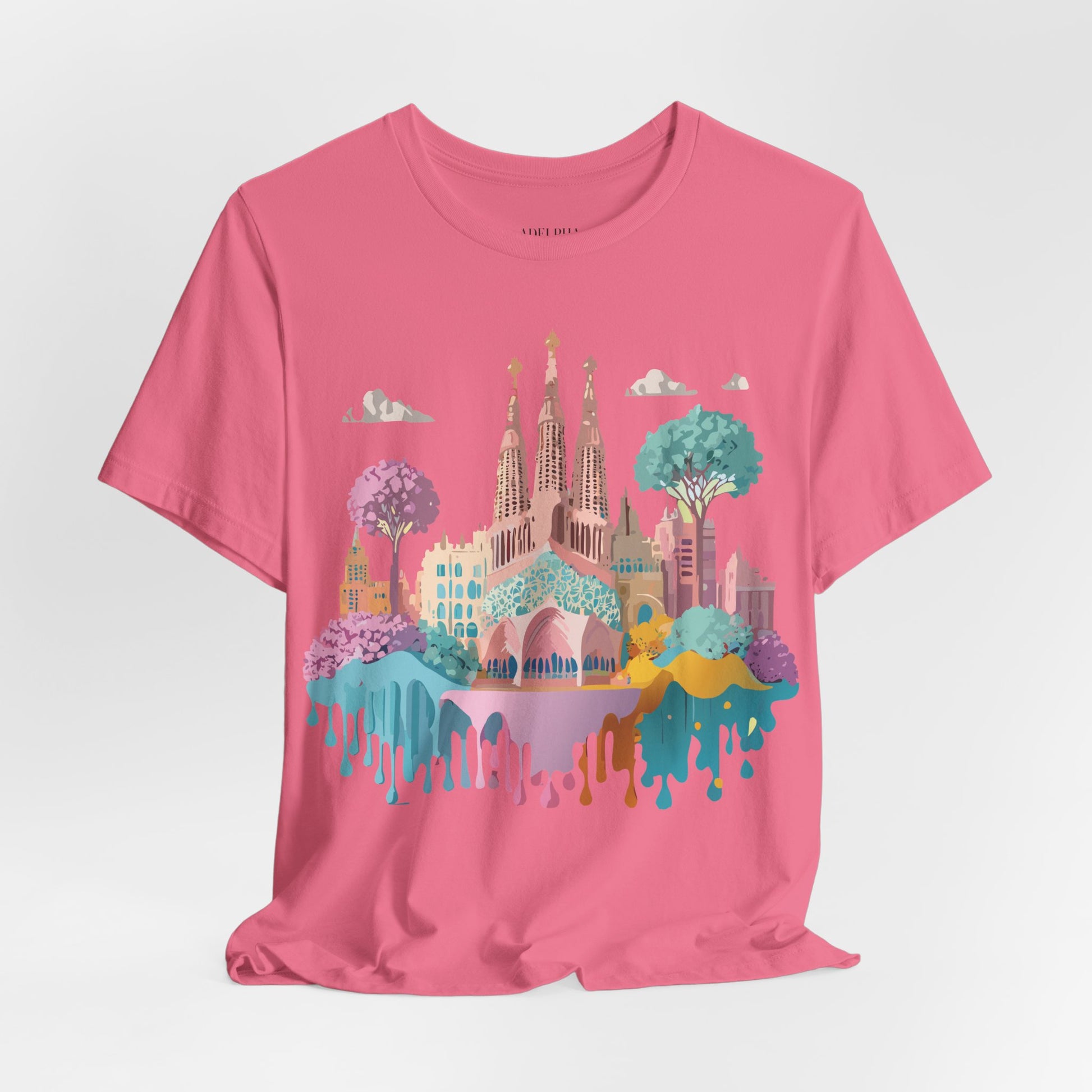 Tourist Shirt, Shirt with Barcelona - ADELPHA