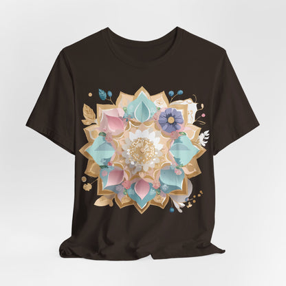 Natural Cotton Tee Shirt - Medallion Collection Printify