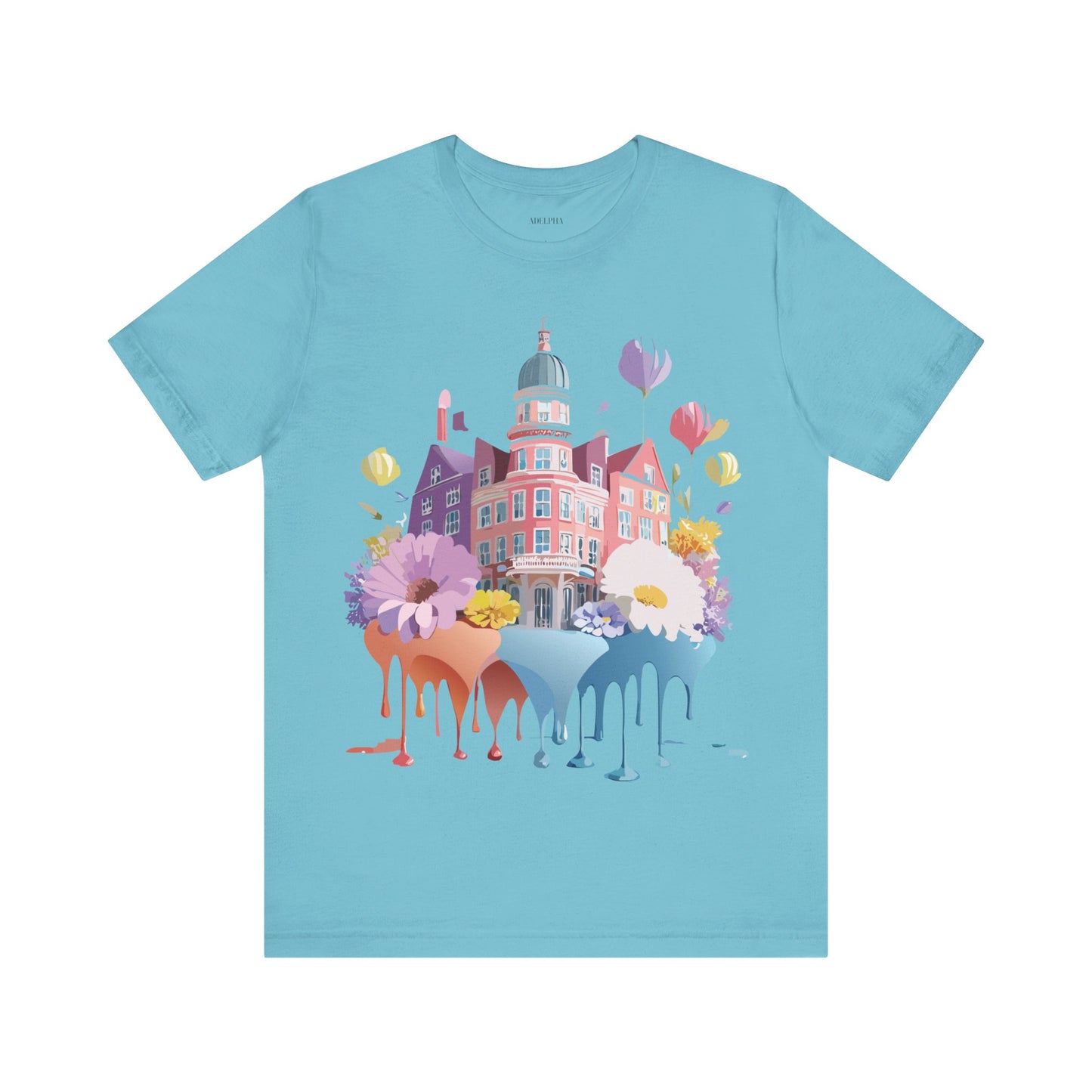 T-Shirt aus natürlicher Baumwolle – Beautiful Places Collection – Amsterdam