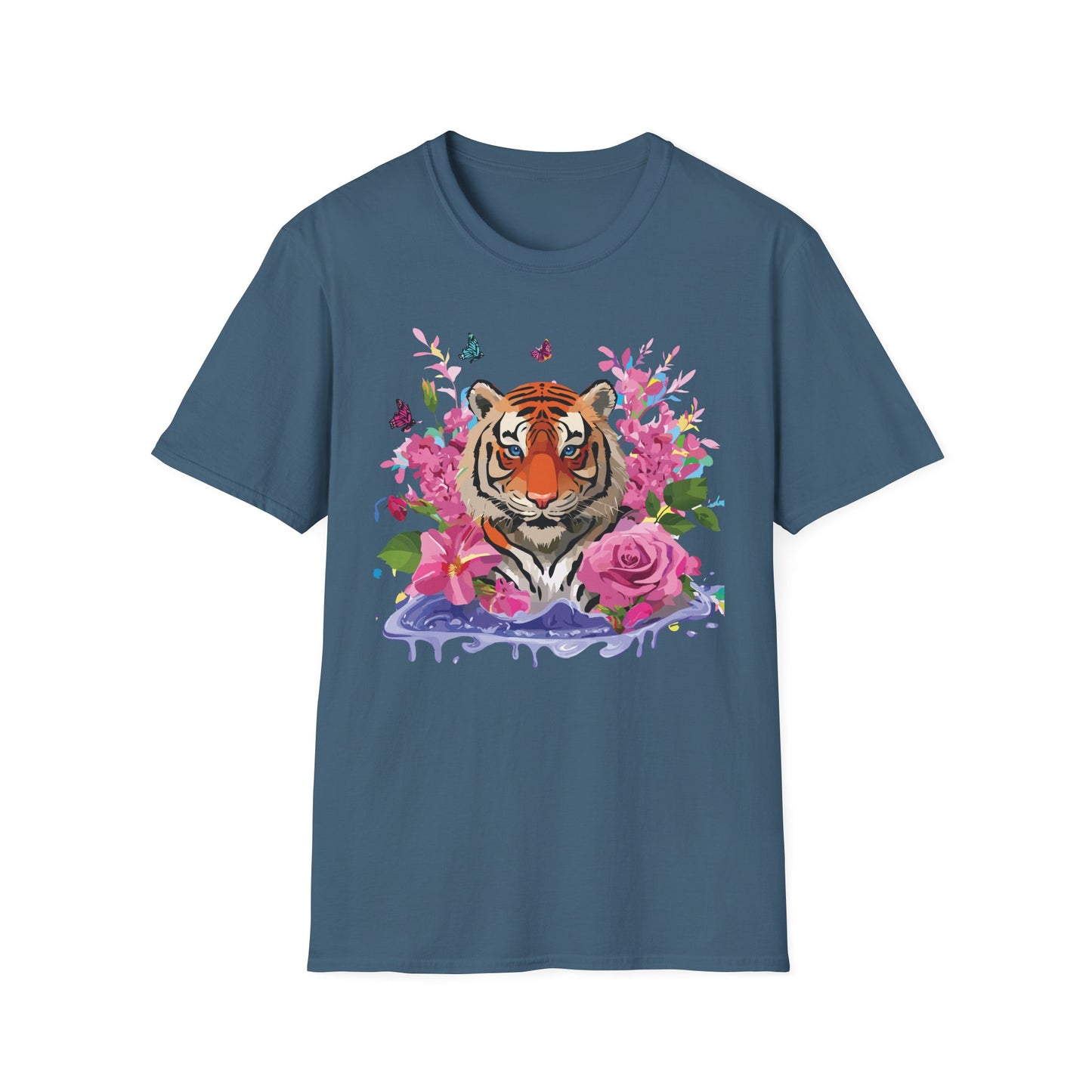 Tiger Shirt, Shirt with Tiger, Animal Tee, Shirt with Animals