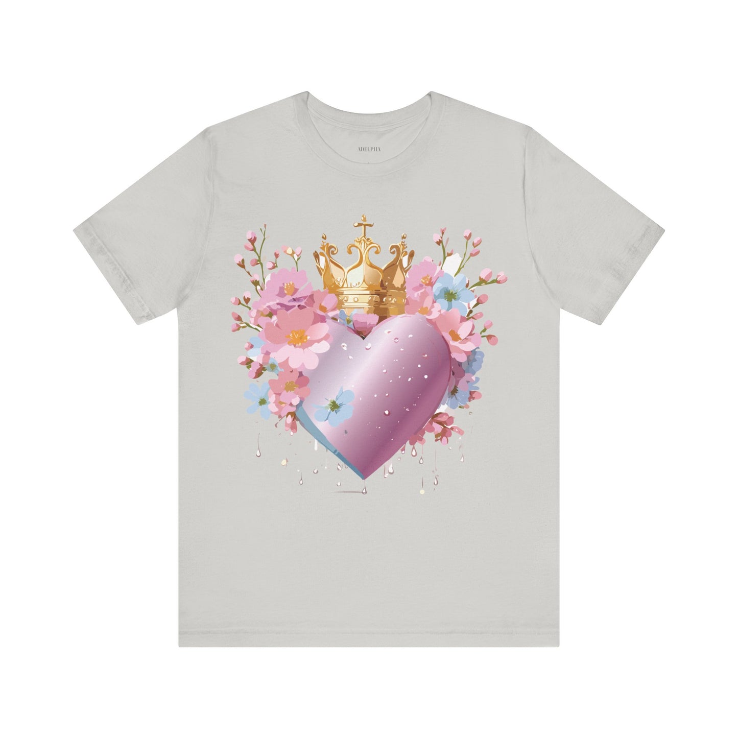 T-shirt en coton naturel - Collection Love story