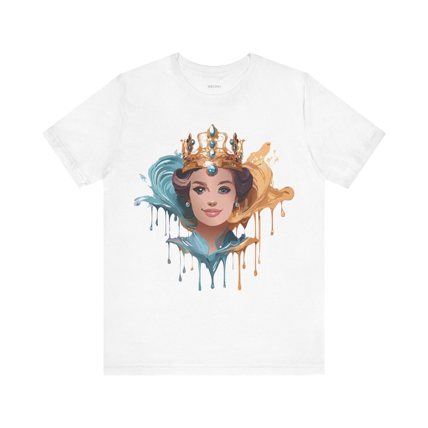 T-Shirt aus natürlicher Baumwolle – Queen Collection