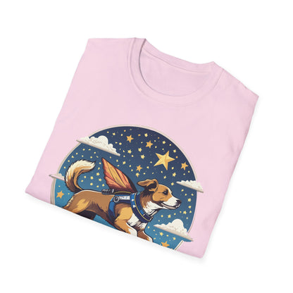 Dog Shirt Unisex Animal Print Tee Hundred Percent Cotton Softstyle Gildan 64000