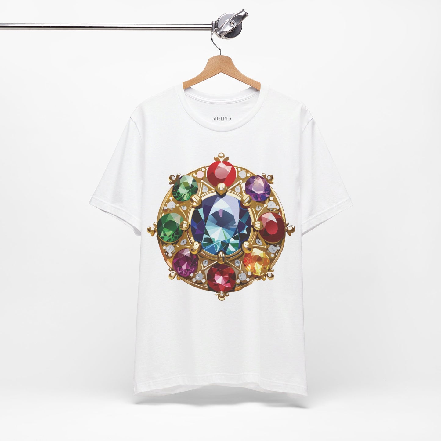 T-Shirt aus natürlicher Baumwolle – Queen Collection