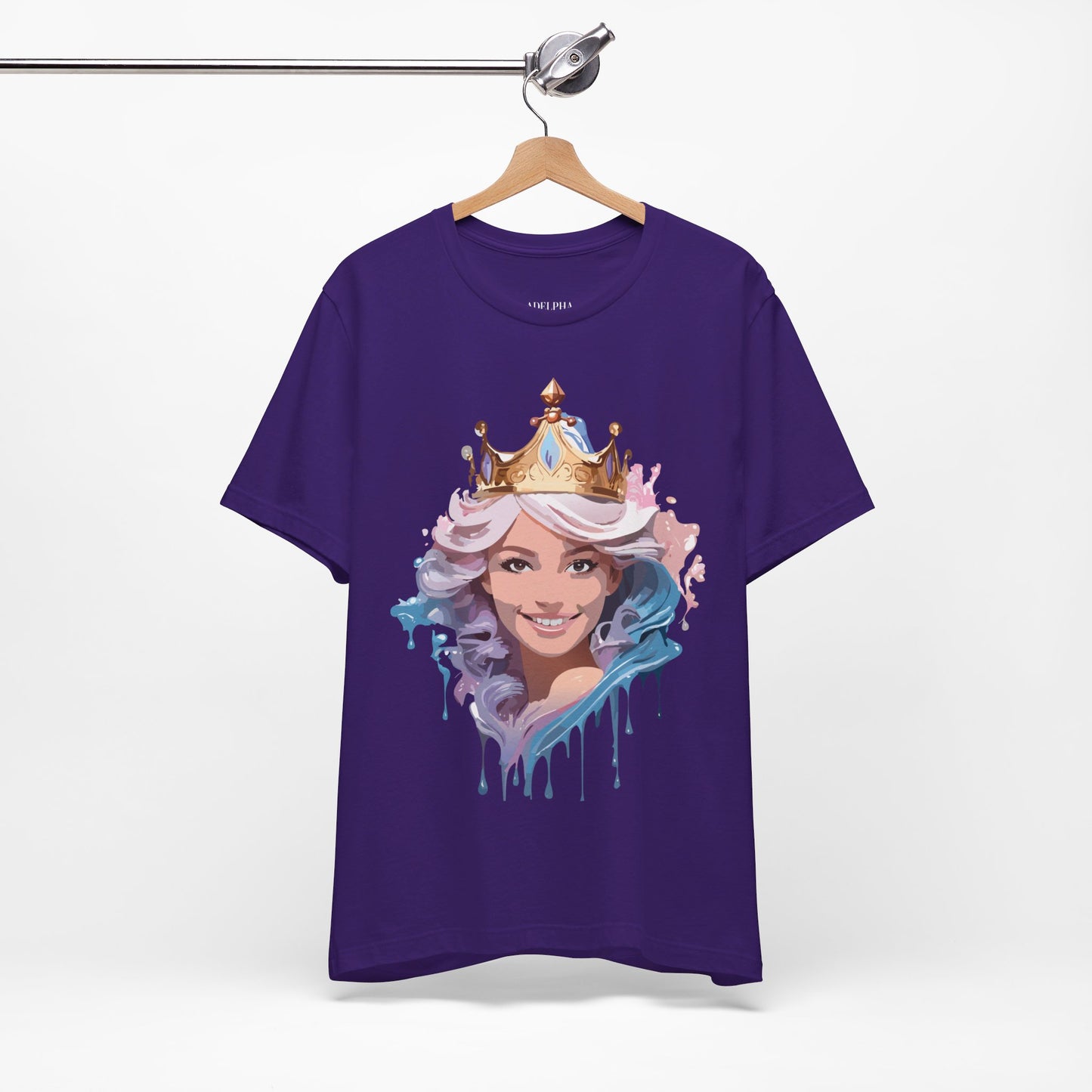 T-shirt en coton naturel - Collection Queen