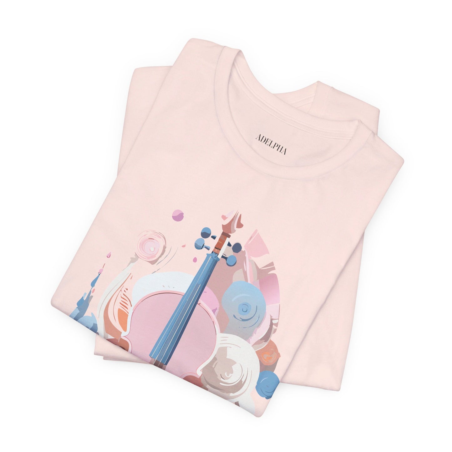 T-shirt en coton naturel - Collection Musique