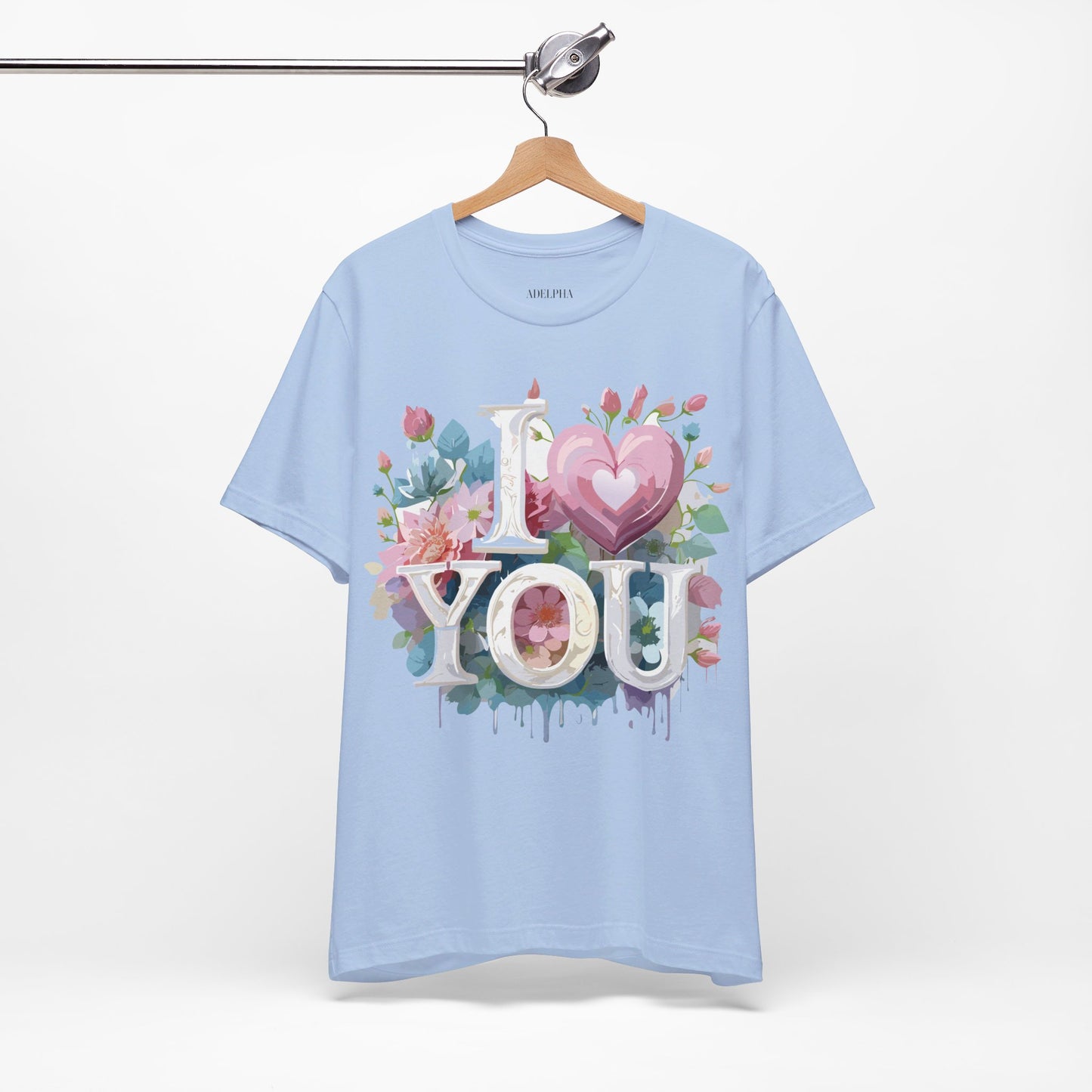 Natural Cotton Tee Shirt - Love story Collection