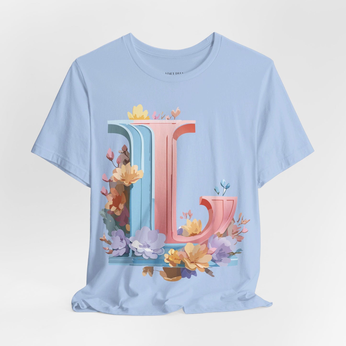 T-shirt en coton naturel - Collection Lettres - L