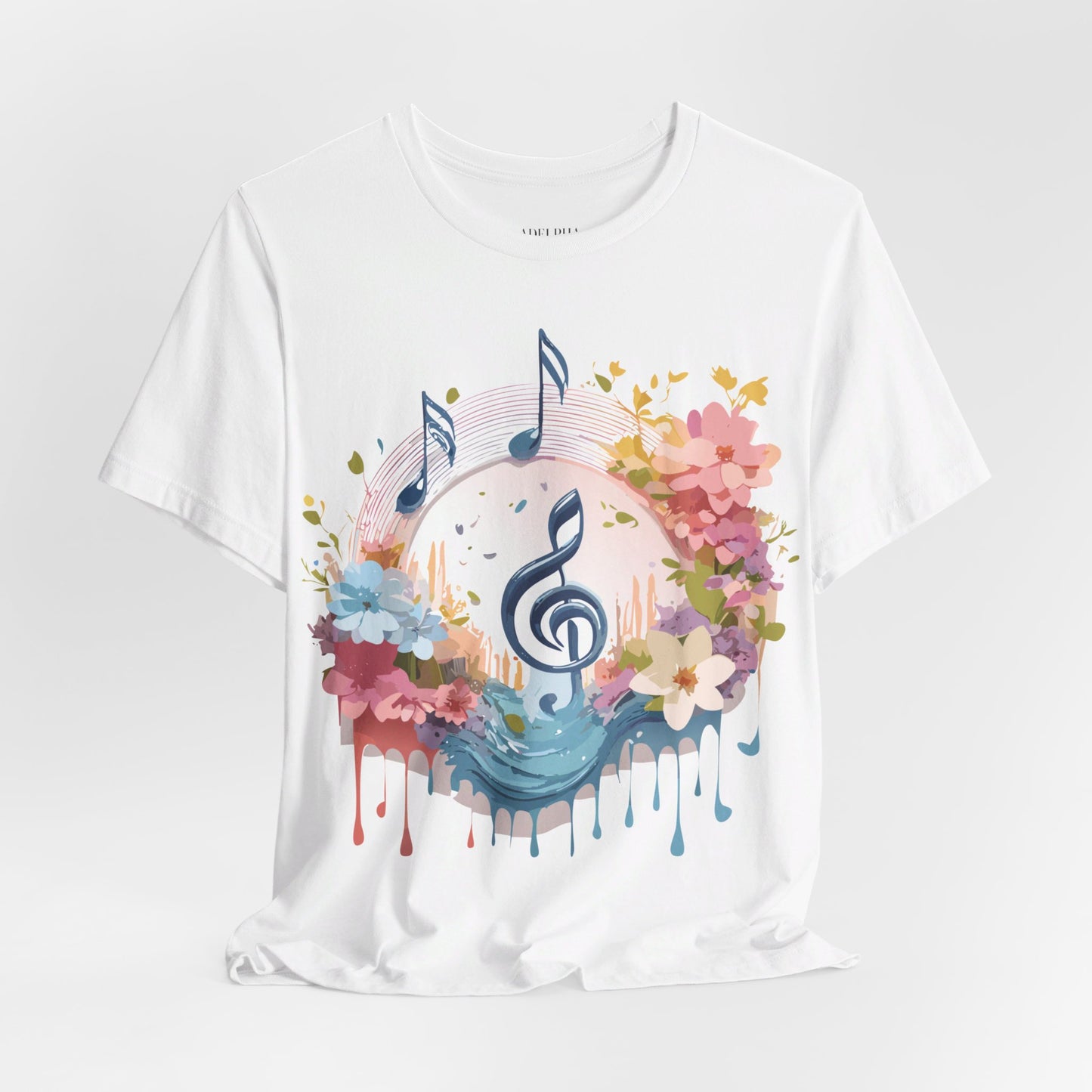 T-shirt en coton naturel - Collection Musique